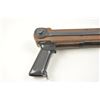 Image 2 : Law Enforcement folding stock for a Ruger  Mini-14.  The smooth wood stock has a folding  steel butt