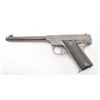 Image 8 : Hi-Standard Model “B” semi-automatic pistol,  .22 L.R. caliber, Serial #14138.  The pistol  is in ve