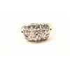 Image 1 : Vintage deco ring white gold set with  fine  quality diamonds weighing approx. 0.85 ct   Est:$500-10