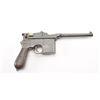 Image 1 : Mauser Model 1896 Broom handle Semi-Auto  pistol in 7.65 (.30 Mauser) caliber, Serial  #169386 with 