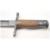 Image 2 : Japanese Type 30 bayonet with Nagoya arsenal  marking and scabbard.  The bayonet is in fine  conditi