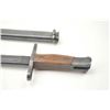 Image 4 : Japanese Type 30 bayonet with Nagoya arsenal  marking and scabbard.  The bayonet is in fine  conditi