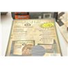 Image 3 : Bonanza box lot of hunting gear with grunt  tubes, duck and goose calls, rattles, bear  calls, varmi