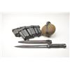 Image 3 : German WWII lot including a 1941 dated FNJ  #9103R, scabbard #1900, marked “Jsch” dated  1940.  The 
