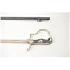 Image 2 : German Non-Commissioned Officer’s sword with  metal scabbard.  The sword is marked, “E.PACK  & SOHNE