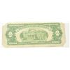 Image 1 : $2 dollar bill dated 1928 Series G,  circulated with corners clipped signed in  pen, “Babe Ruth”.  T