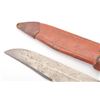 Image 4 : F.A. Bower Solingen, Germany marked Bowie  knife with stag grip, 8” blade, 12 ½” overall  length.  T