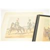 Image 8 : Military print lot with six pamphlets on  Civil War Ordnance, framed works showing  French Imperial 