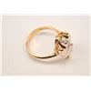 Image 3 : 14k Rose Gold Ring set with crystal (Rosato,  Italy). Est:$200-400