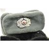 Image 2 : Lot of post WWII Eastern block caps and  winter hats. 7 total all with emblems. Good  to very good p