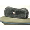 Image 5 : Lot of post WWII Eastern block caps and  winter hats. 7 total all with emblems. Good  to very good p