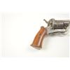 Image 3 : Antique Belgian pinfire revolver marked The  Guardian American Model of 1878, #12,  approximately .2