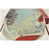 Image 2 : Lot of 14 hand painted fine china plates  titled, “SANTA” by Leon Barnard.  The plates  are marked 1