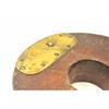 Image 4 : Wood and brass drum for a Gatling gun.  The  drum is possibly for training, unmarked and  antique wi