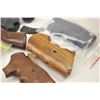 Image 4 : Large grip lot including six pair of  partially finished wooden grips for a Single  Six revolver, S&