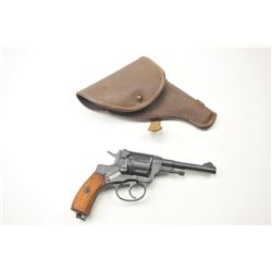 Nagant Model 1895 DA revolver, 7.62 x 38R caliber, Serial #189529733. The pistol is in nearly exc