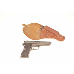 CZ Model 52 semi-automatic pistol, 7.62 x 25 caliber, Serial #N1314. The pistol is in fine overal