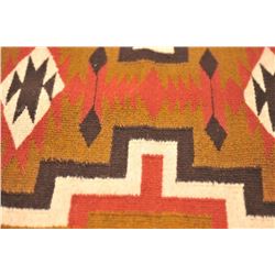 Beautifully woven Navajo Indian rug measuring  29 ½” x 19” in very good to nearly excellent  conditi