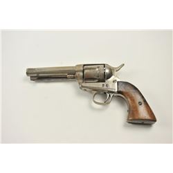 Mexican copy of a Colt SAA revolver, .44 caliber, Serial #23. The pistol is in fair to good overa
