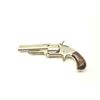 Image 1 : Smith & Wesson Model 1 ½ New Model Single  Action revolver in .32 Rimfire with nickel  plating, and 