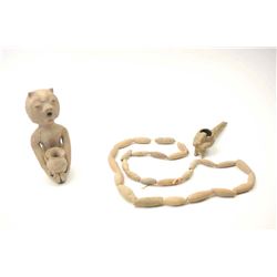 Lot of three ancient American Southwestern pottery items, collected in Arizona during the 1950’s.