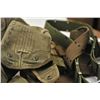 Image 6 : Bonanza lot of military items including  canteens, mess kits and other assorted  military gear.  Est