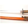 Image 2 : Dai-Sho or matching Japanese long and short  swords with a circular wood stand from an old  collecto