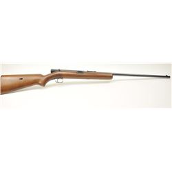 Early Winchester Model 74 semi-automatic rifle, .22 Long rifle caliber, Serial #63508. The rifle