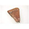 Image 6 : Japanese military holster for a Nambu leather  clamshell style holster in very good plus to  almost 