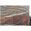 Image 2 : Lot of two displays of U.S. military uniform  patches, medals and uniform cords; many of  the items 