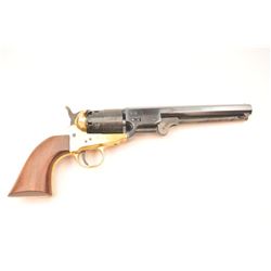 Italian Pietta reproduction 1851 Navy percussion revolver, .36 caliber, Serial #694901. The pisto
