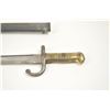 Image 2 : “St. Etienne Arsenal” marked and 1873 dated  French sword bayonet and scabbard. Numbered  L-3664 on 
