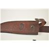 Image 4 : Large Chipaway Cutlery clip point Bowie knife  with a tooled leather belt scabbard.  The  knife is 1