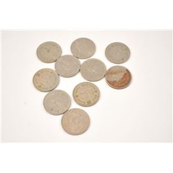 10 Hong Kong Dollars with Queen Elizabeth 2 head from year 1960 ( sells between 4-10 US dollar on