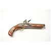 Image 1 : Spanish Jukar single shot flintlock pistol,  .45 caliber, Serial #0001059.  The pistol is  in very g
