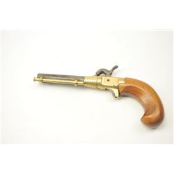 Single shot percussion pistol, .45 caliber, Serial #90780A. The pistol is in very good condition