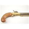 Image 8 : Single shot percussion pistol, .45 caliber,  Serial #90780A.  The pistol is in very good  condition 