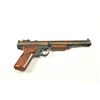 Image 2 : Benjamin Franklin Model 137 pump air pistol,  .177 caliber, Serial #B23881.  The pistol is  in good 