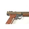 Image 5 : Benjamin Franklin Model 137 pump air pistol,  .177 caliber, Serial #B23881.  The pistol is  in good 
