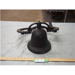 Bell with Bracket Cast Iron