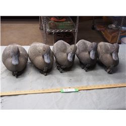 Lot of Plastic Duck Decoys (Some Broken)
