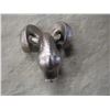 Image 4 : Ram Head Ornament 4" T