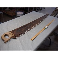 Vintage Ice Saw (Bucksaw) 53.5" L