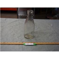 Embossed Co-Op Milk Bottle