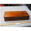 Image 1 : Refinished Vintage Storage Wooden Book 7 by 17"