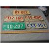 Image 1 : 60/70s License Plates