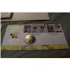 Image 2 : 2X THE MONEY - Princess Diana 5 Pound Memorial Coins 1961-1987 and Stamps