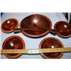Image 1 : wooden bowl set and utensils by baribocraft canada