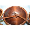 Image 2 : wooden bowl set and utensils by baribocraft canada