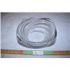 Image 1 : large mikasa swirl crystal bowl